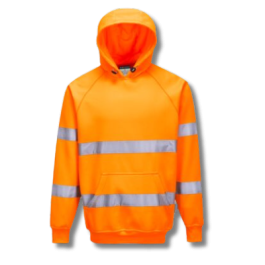 B304 Hi-Vis Pullover Hoodie