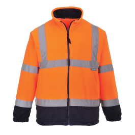 F301 Hi-Vis Contrast Fleece