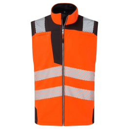 PW325 - PW3 Hi-Vis Softshell Gilet (3L)