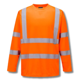 S178 Hi-Vis Long Sleeved T-Shirt