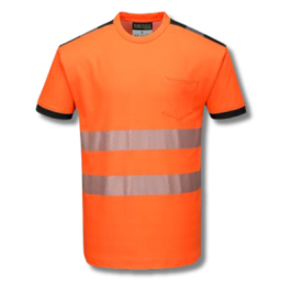 T181 S/S PW3 Hi-Vis T-Shirt