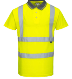 S477 Hi-Vis S/S Polo Shirt