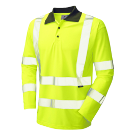 Woolsery Leo EcoViz Polo Shirt L/S